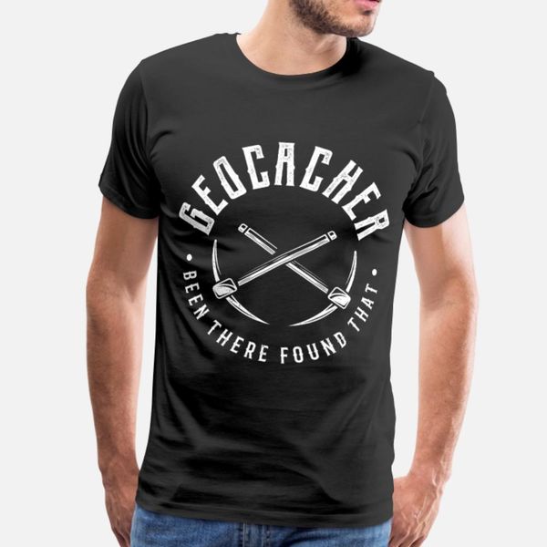 

geocacher geocaching geoache gift t shirt men personalized cotton s-xxxl clothes famous authentic spring formal shirt