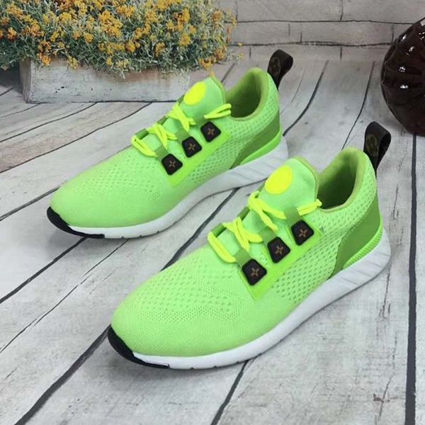 

fashion real leather handmade multicolor gradient technical fabric sneakers women famous shoes 01 l0153, Black