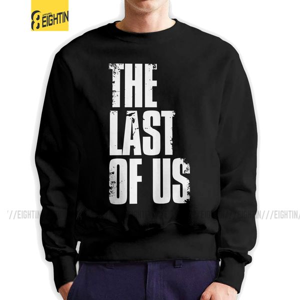 

the last of us men hoodie funny 100% cotton ellie fireflies joel tlou video game sweatshirts crewneck normal pullover male