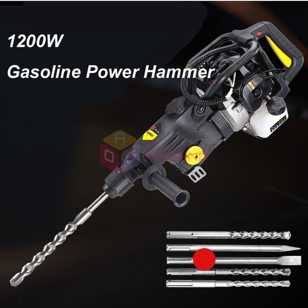 

dual function gasoline power hammer and pick gasoline drilling machine hammer and pick machine 1200w