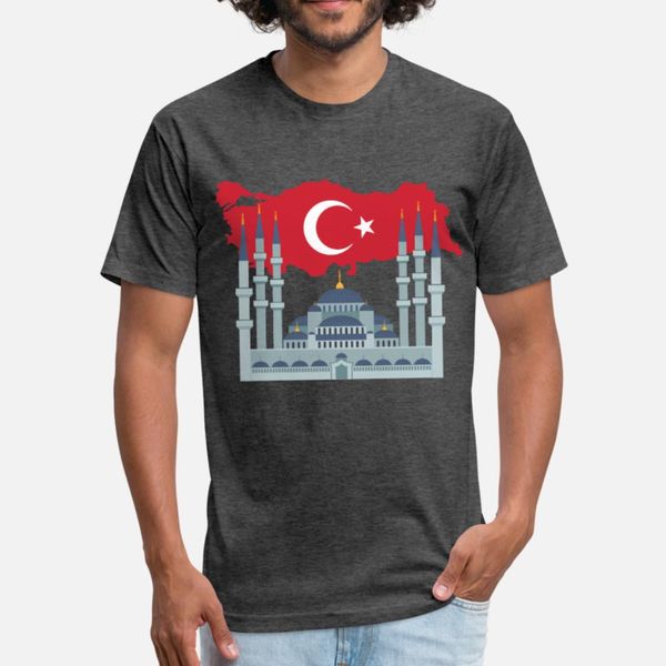 

turkey mosque hagia sophia istanbul flag country t shirt men customize cotton o-neck vintage sunlight humor summer style novelty shirt