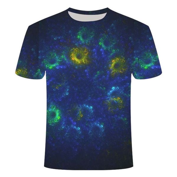 

new psychedelic three-dimensional eddy current vertigo 110-6xl 3d print shirts plus size aesthetic horror men clothing