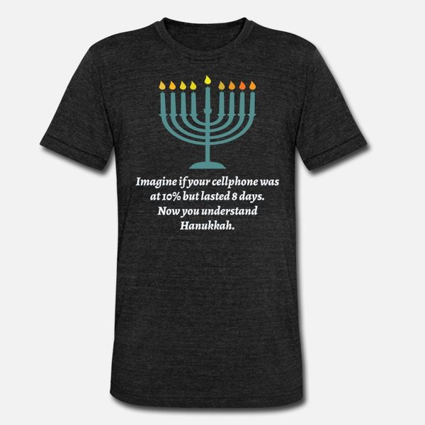 

hanukkah inspired design for jewish lovers t shirt men design tee shirt s-3xl homme gift fashion spring trend shirt