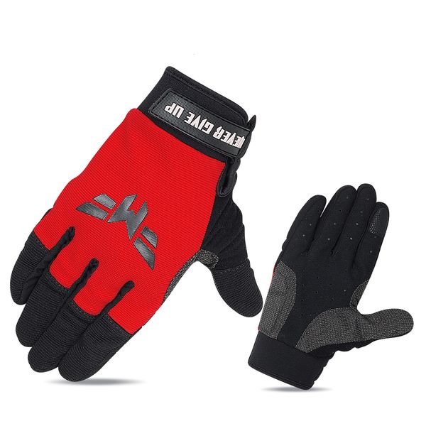 

weightlilfting полный finger тренировки фитнес перчатки, Blue;gray