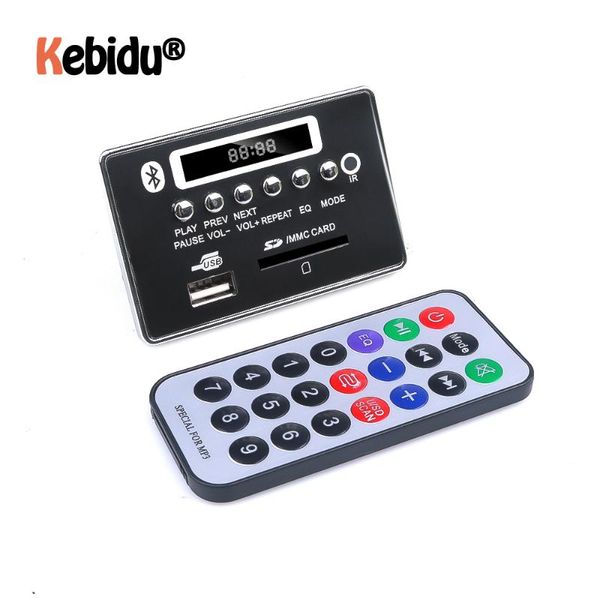 

mp3 player dc 5v automobile car bluetooth mp3 wma fm decoder board plate audio module usb radio car speaker accessories