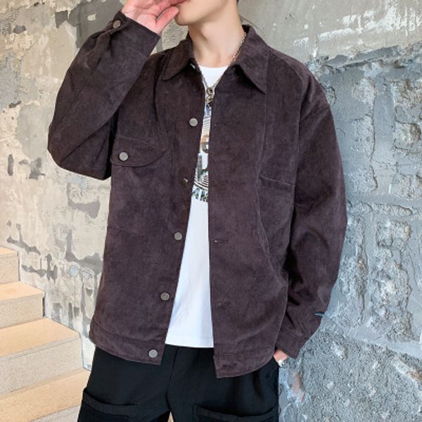 

fashion mens jacket autumn and winter jackets with letter embroidery 20s new arrival men streetwear jacket clothing 3 colors, Black;brown