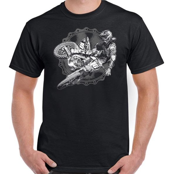 

motocross jump mens funny motorbike t-shirt motox dirt bike scrambler new 2019 men casual letter printed t shirt