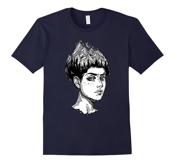 

2019 fashion mountain landscape tshirt - wanderlust dreamer adventure tee tee shirt