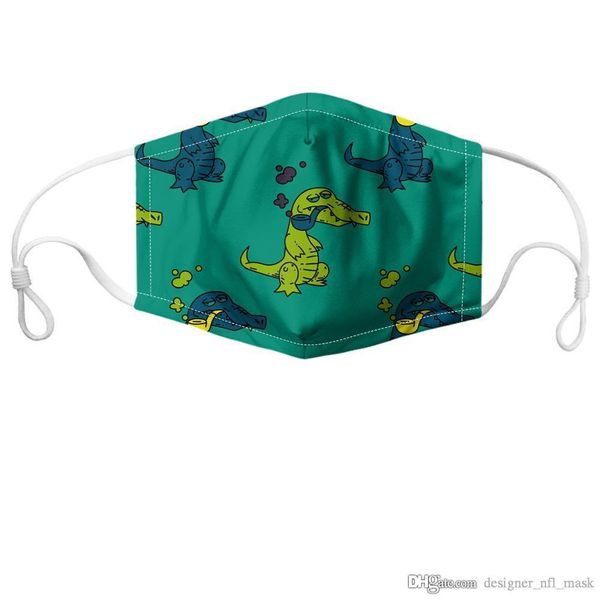 

2020 dhl free shipping нового дизайнера 3d цифровой печать маски для лица маски пыла моющихся дышащих взрослой маски рм2,5 фильтра моды лица