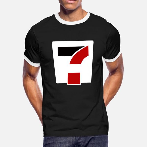

seven t shirt men character short sleeve round neck vintage fitness funny casual summer style original shirt