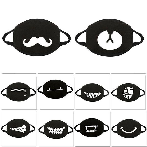 

new cool fashion party дизайнер маска для взрослых fun костюмированных моющийся рот муфельной маски многоразовой пыль теплой ветрозащитного