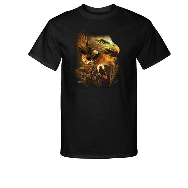 

2019 мода хлопок майка мода american golden eagle t-shirt