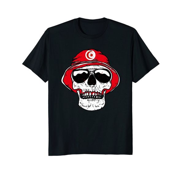 

2019 summer style tee shirt for man tunisia team shirt 2019, tunisia soccers flag jerseyo-neck tee