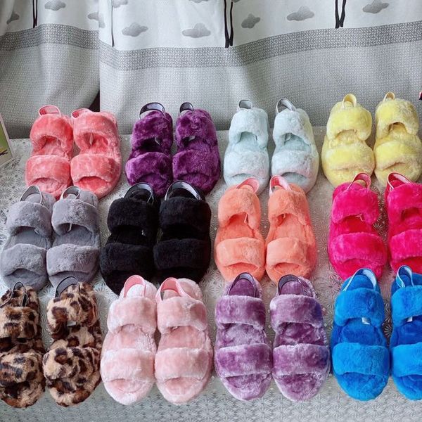 

fashion women sandals summer flats real leather platform rsandals flats shoes slide slipper sandals ladies beach shoes shoe09 u2, Black