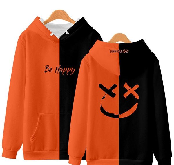 

smiley 3d hoodie devil smile face sweatshirts black white off men women kids fashion cool hoodies casual 062