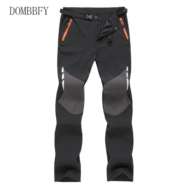 

quick dry casual pants men summer stretch breathable tactical trousers men's mountain sweatpants lightweight cargo pant, Black