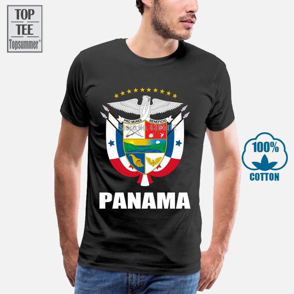 

panama flag panama footballer fan t shirt short sleeve 100% cotton man tee