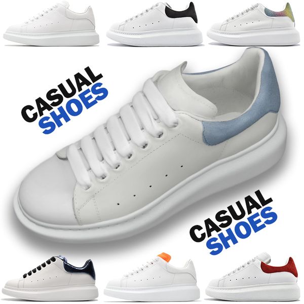 

men fashion designer women shoe luxury casual shoes men leather velvet black white red comfortable flat height increasing sneakers size35-45
