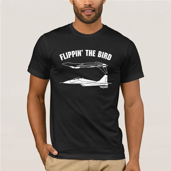 

new 2019 summer style casual wear gun flippin the bird shirt summer mens t shirt