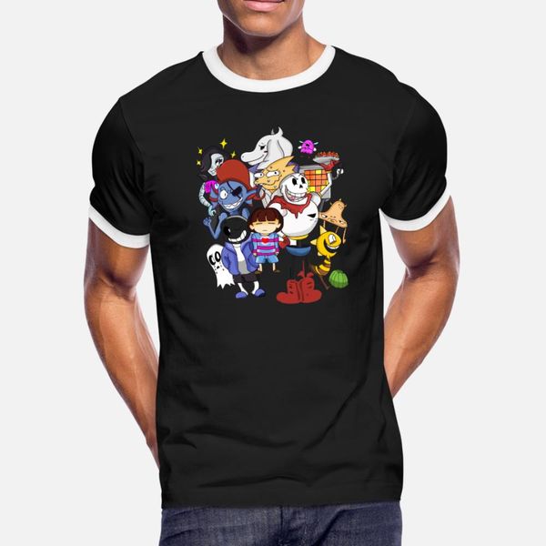 

undertale family t shirt men designer 100% cotton size s-3xl normal fitness comical summer style slim shirt