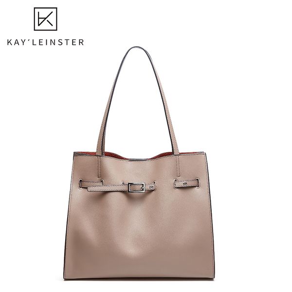 

new genuine leather women shoulder bag solid large capacity handbags fashion wild female purse luxury simple bags bolsa feminina