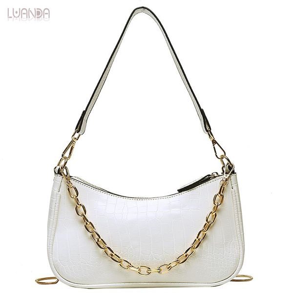 

сумка crossbody нового 2020 крокодила цепи плечо подмышки сумка pu leather hot sales высокого качество дизайнер vintage