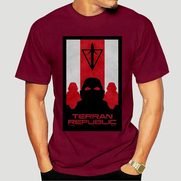 

t shirt shirt terran republic black propaganda tshirts wo t-shirt-1623d