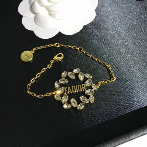 

fashion open necklace classic silver bracelet inner diameter bracelet fashion jewelry supply with box designer bracelet 18, Golden;silver