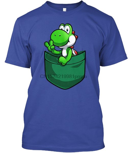 

men t shirt pocket tee yoshi super mario game women tshirts