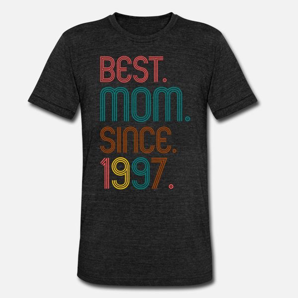 

mom since 1997 gif for women t shirt men design 100% cotton plus size 3xl unique famous new fashion summer style outfit shirt