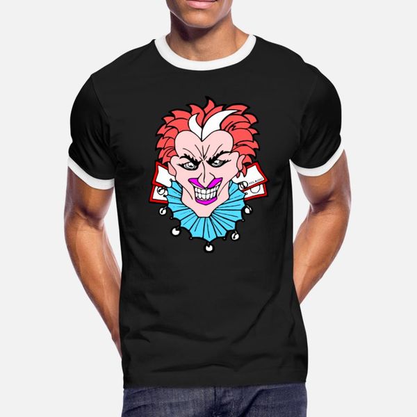 

milaino joker t shirt men create short sleeve euro size s-3xl natural anti-wrinkle authentic summer style pattern shirt, White;black