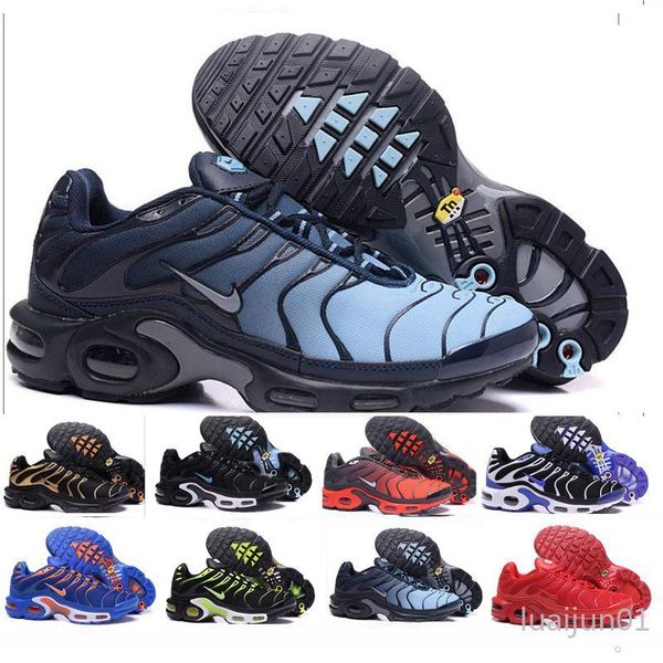 

2019 мужские и женщин tn plus run utility cpfm moc fly knit кроссовки на открытом воздухе спортивная обувь кроссовки ладж, Black