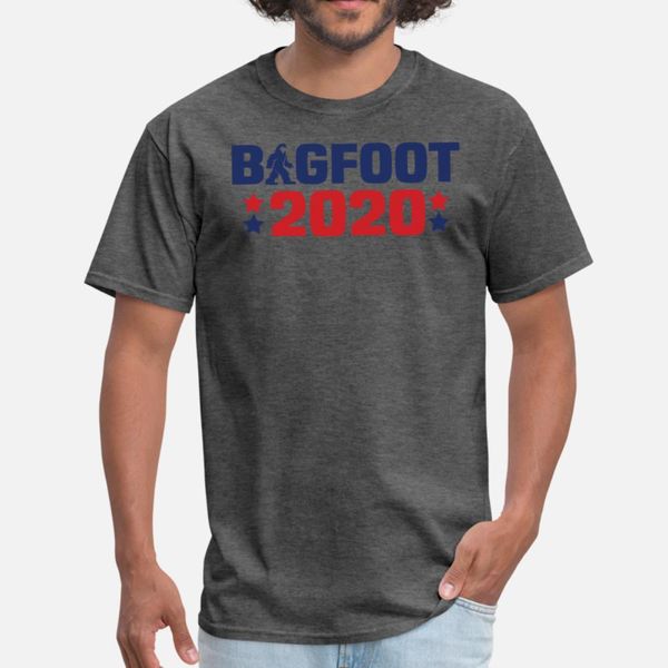 

bigfoot 2020 президент sasquatch тенниска мужчины character с коротким рукавом s-3xl outfit сумасшедшая basic летом trend рубашку