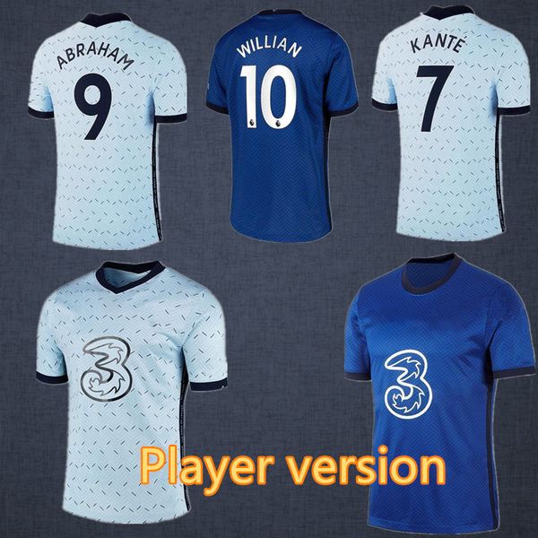 

трикотажных изделий футбол mount ziyech 20 2021 camiseta де футбол рубашка 20 21 таиланд werner pulisic кант абрахам men, Black;yellow