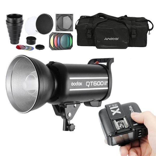 

godox studio light pgraphy kit set with 1 * godox 600w strobe flash + 1 * wireless trigger transmitter studio kit for