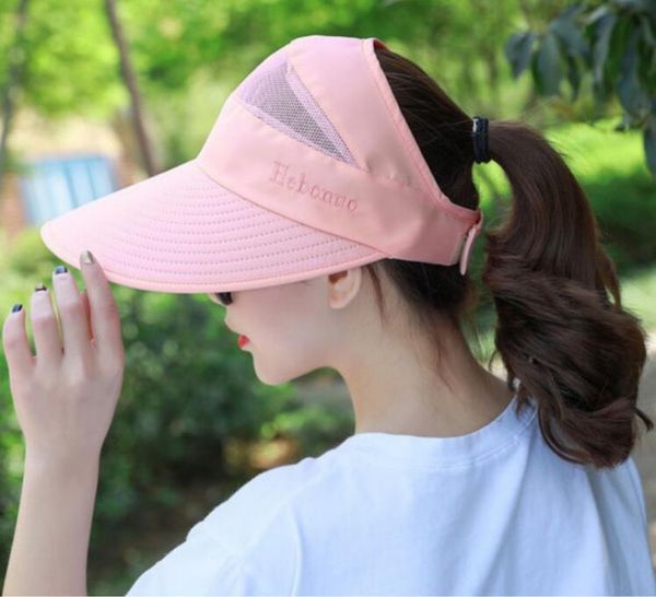 

summer hat women cap shade, Blue;gray