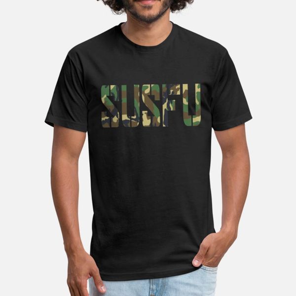 

susfu funny military slang gift t shirt men custom tee shirt round collar vintage famous funny spring autumn letter shirt