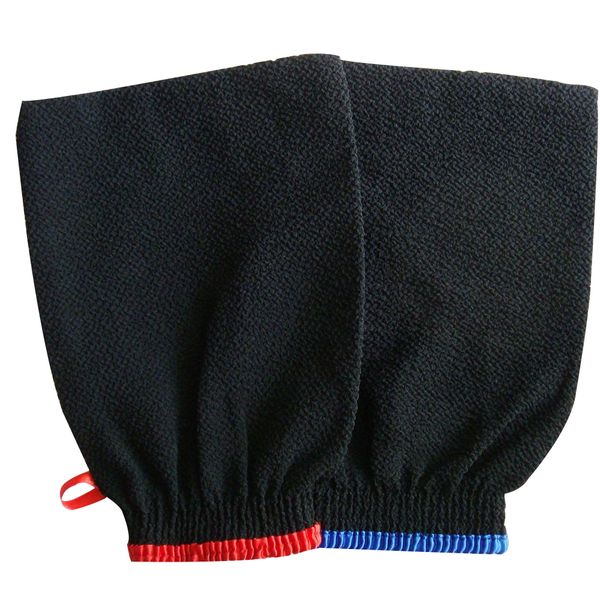 

1 пара удалить мертвую кожу очистки отшелушивающий ванной тела купания перчатки