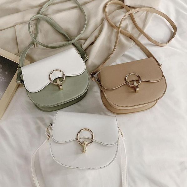 

banabanma korean version of the wild messenger bag fashion hit color shoulder cross body