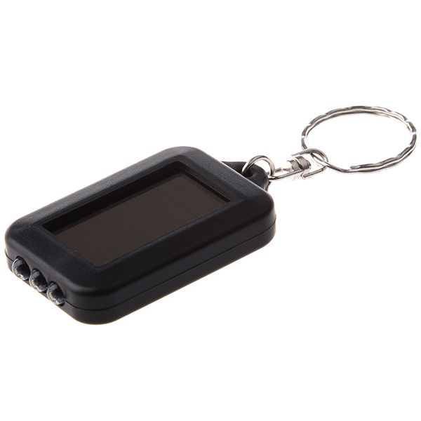

solar-powered led / keychain
