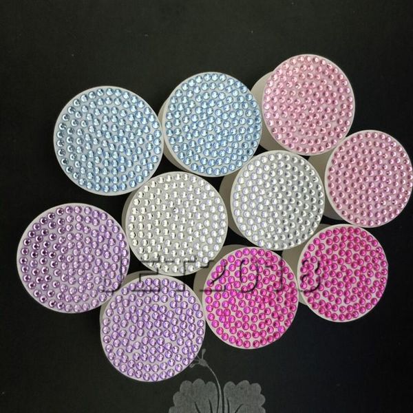 

cgjxscrystal rhinestone finger ring luxury 360 degree rotating mobile phone holder for iphone x samsung lg smartphone hand grip standers