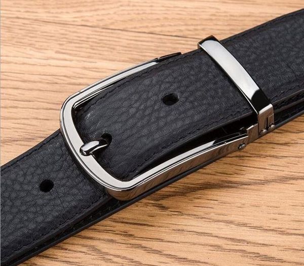 

2018 Genuine Leather Men Belt High Grade Soft Cowskin Belts Leather Male Jeans Belt Strap Quality Guarantee XKS030