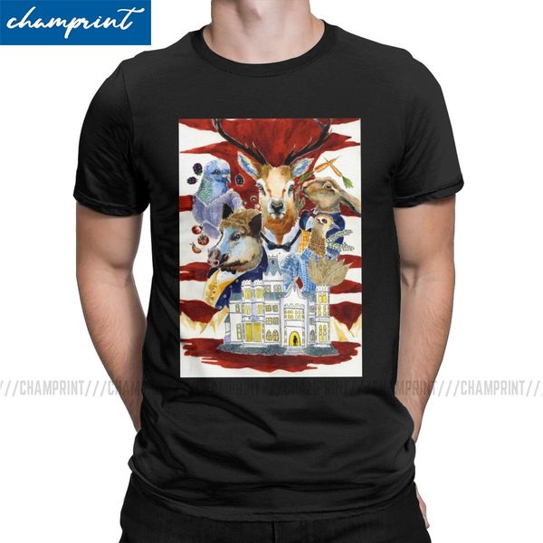 

rusty lake l game men's t shirt novelty tee shirt short sleeve crewneck t-shirts 100% cotton unique clothes