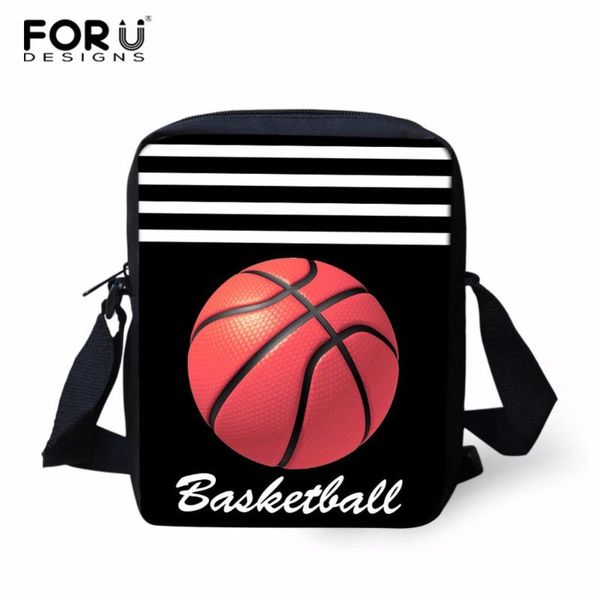 

forudesigns women messenger bags 3d basket ball shoulder bag handbags cute cat messenger bags children crossbody bag for girls