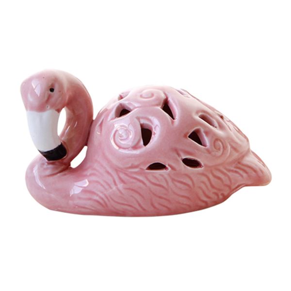 

electronic light flamingo figurine ornaments table