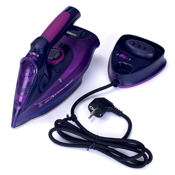 

cordless electric steam iron 2400w portable electric garment steamer iron for clothing wireless 220v eu plug