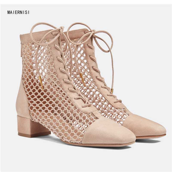 

women's boots fashion boots cool new pattern four season 4cm thin heels women's shoes 4-12 13 maiernisi, Black
