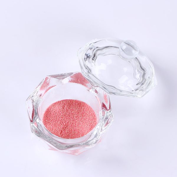 

nail powder varnish container cup heart octangle shape crystal glass cup mini bowl dappen dish nail art tool accessory