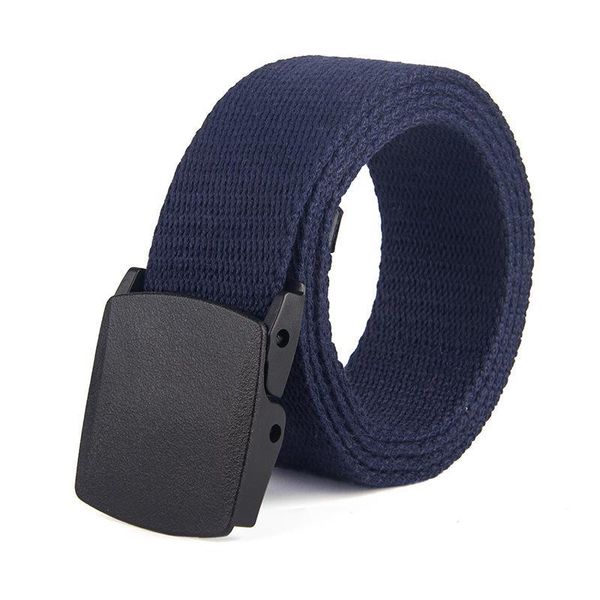 

110*3.8cm women casual canvas belt for mens and woman black buckle belts luxury fashion ceinture jeans belt casual cintos d070816, Black;brown