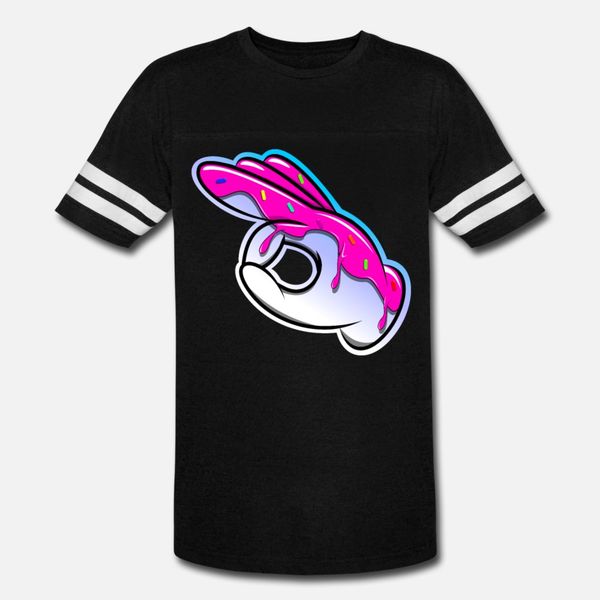 

comic hand candy t shirt men knitted short sleeve round collar clothing fitness authentic summer style outfit shirt